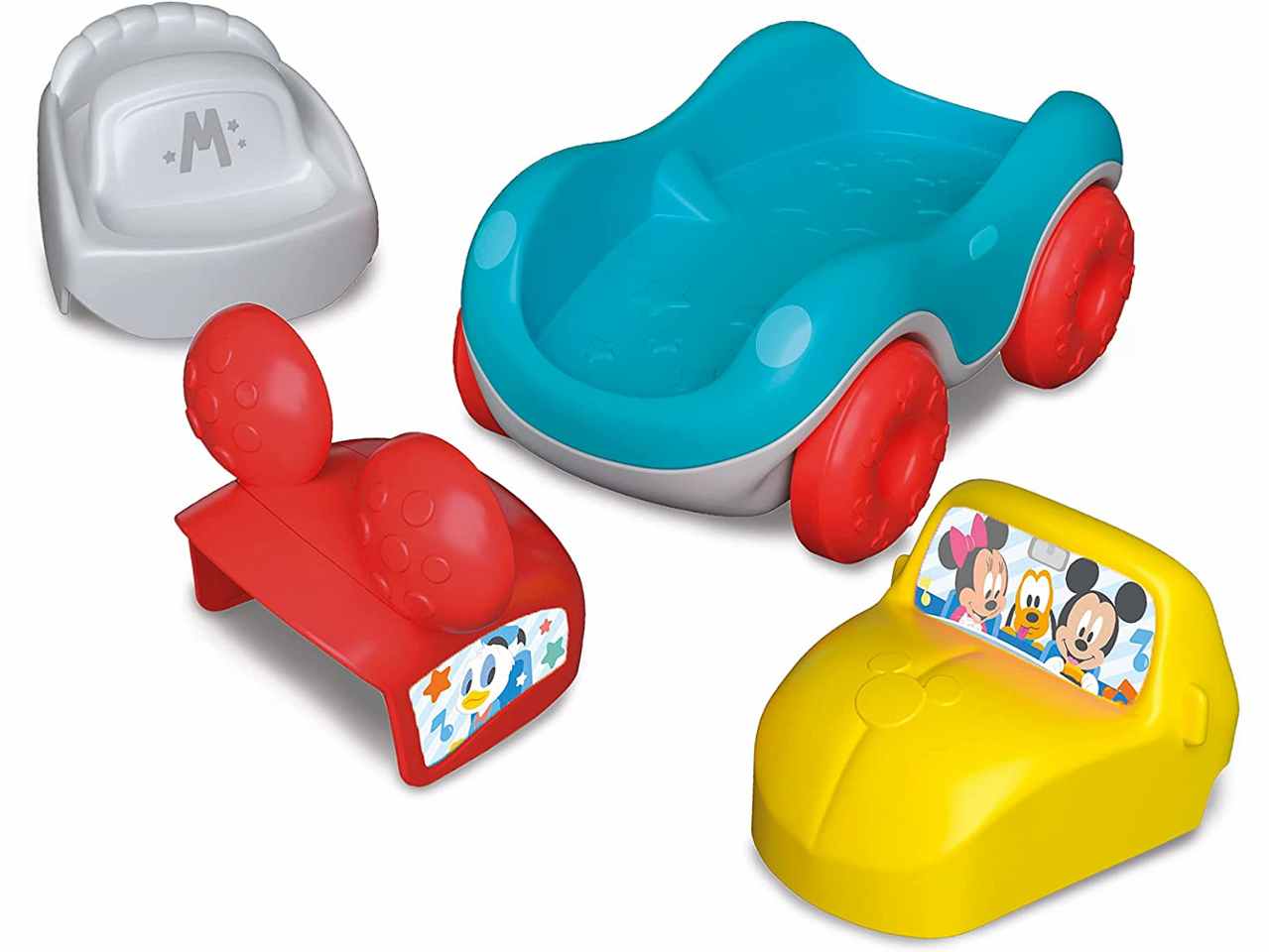 Mickey Minnie Puzzle Car Giocattolo Attività - Clementoni