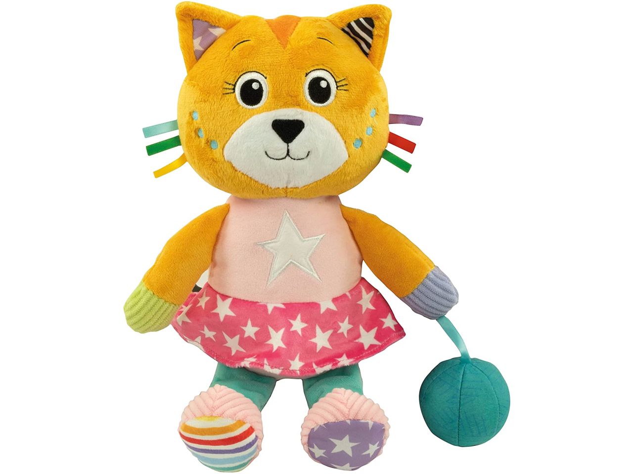 Plush in the box cat 17762