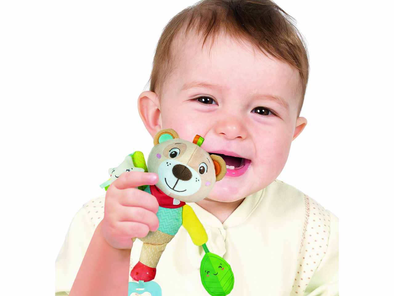 Baby clementoni on the go plush bear 17