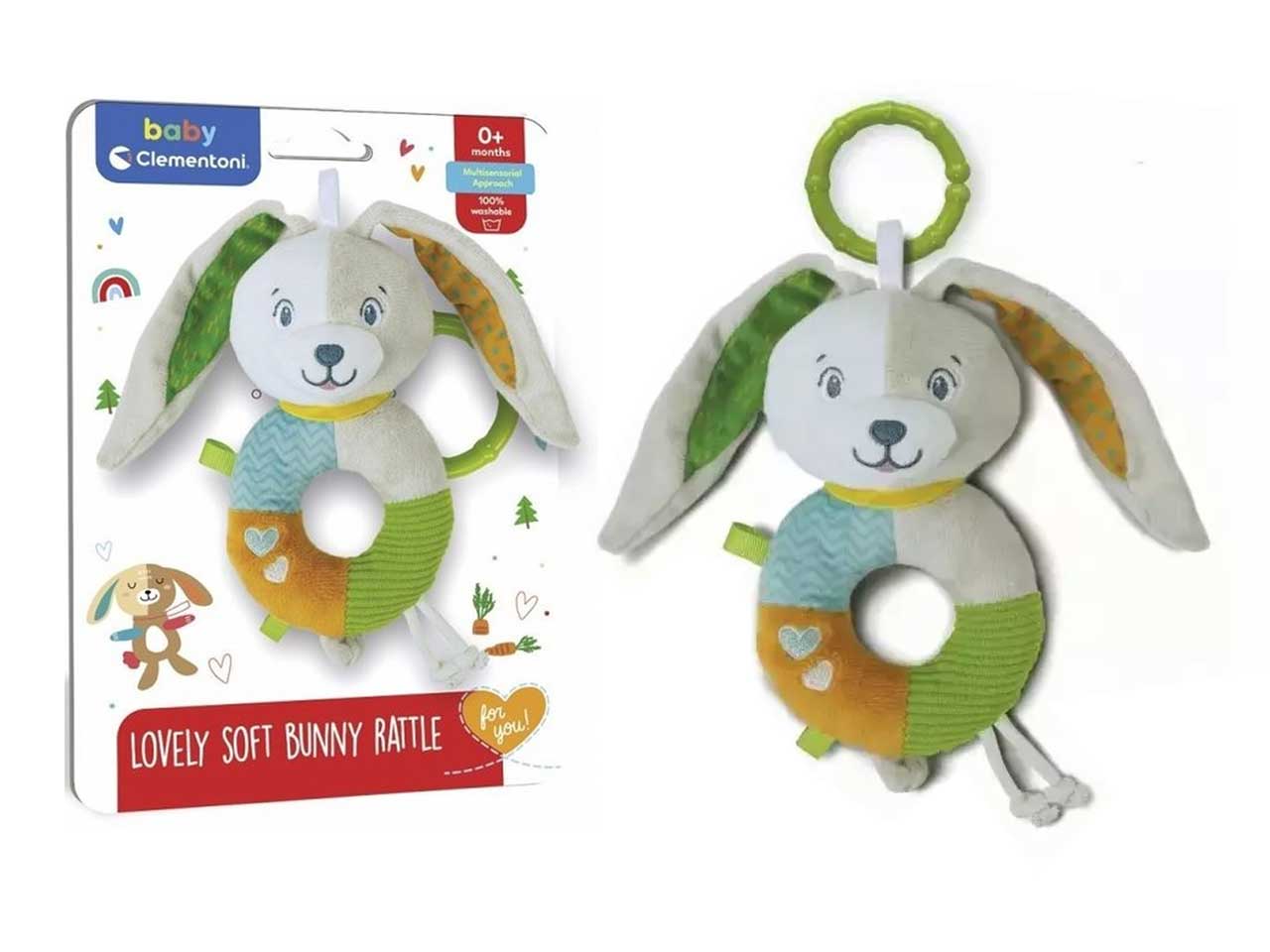 Baby clementoni anello coniglietto
