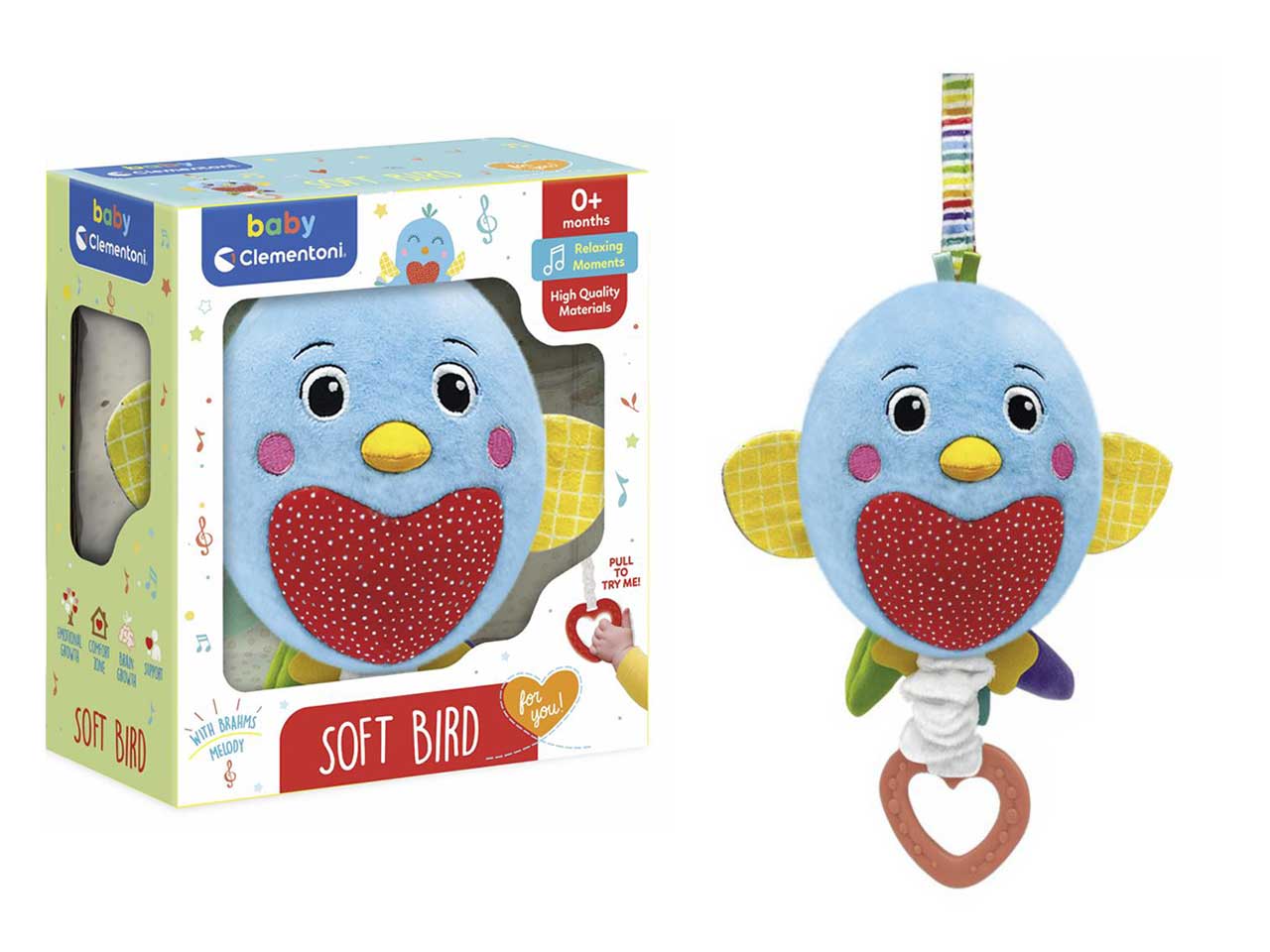 Baby clementoni carillon soft bird