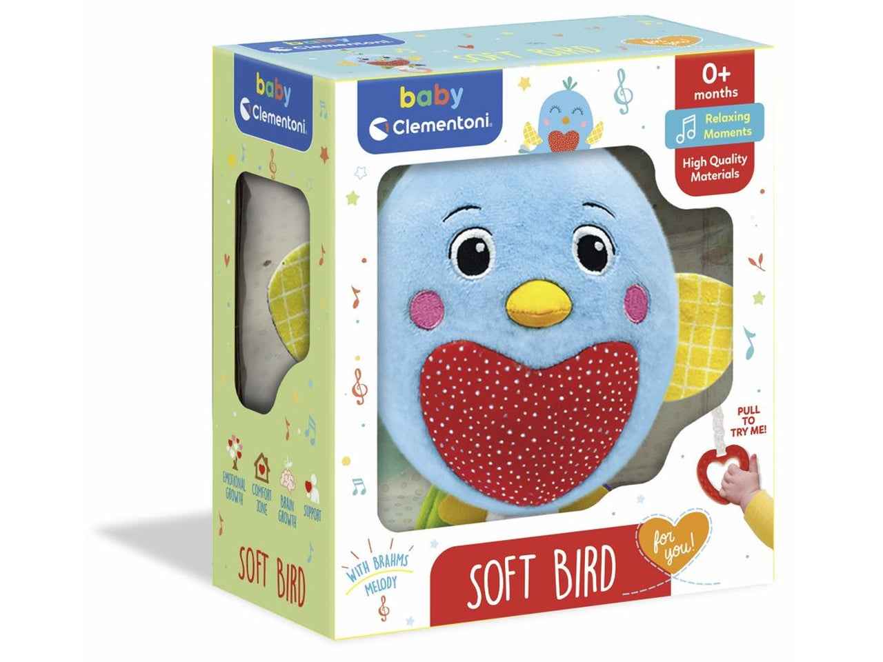 Baby clementoni carillon soft bird