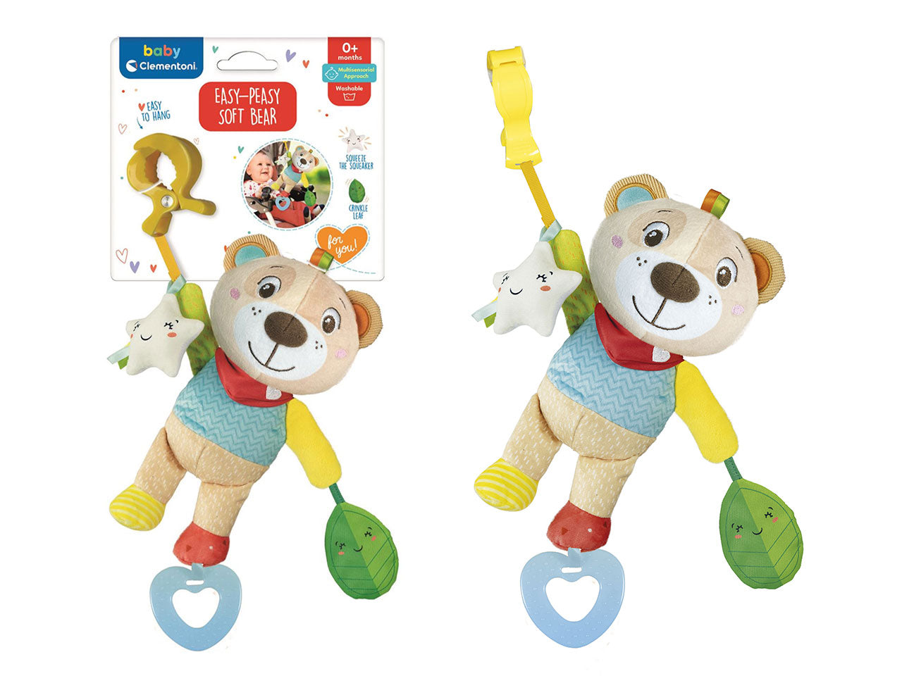 Baby clementoni on the go plush orsetto