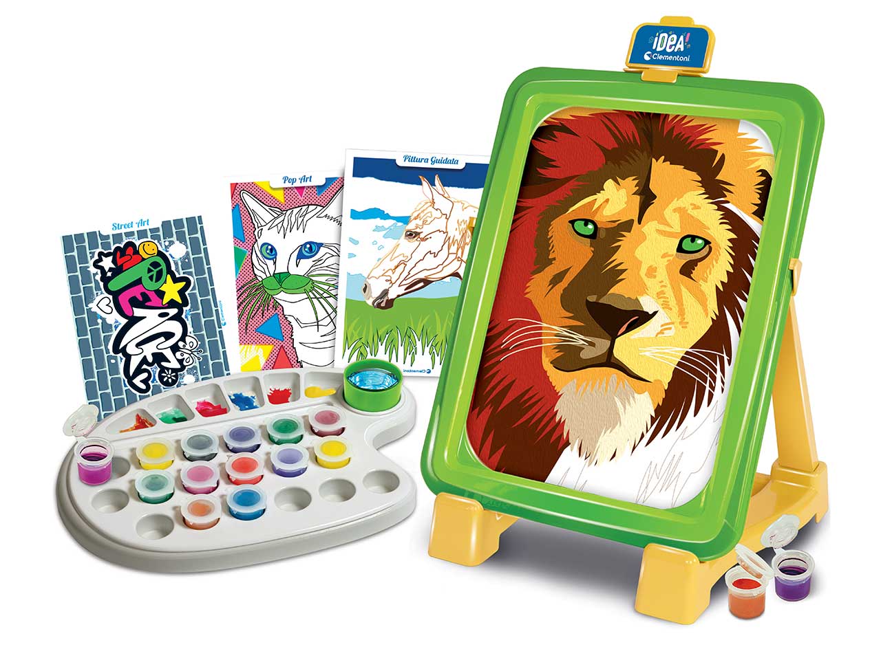 Italia IdeaAtelier Set Dipingere con I Numeri - Clementoni
