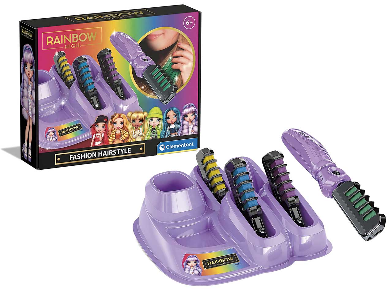 Rainbow high fashion hairstyle 18709