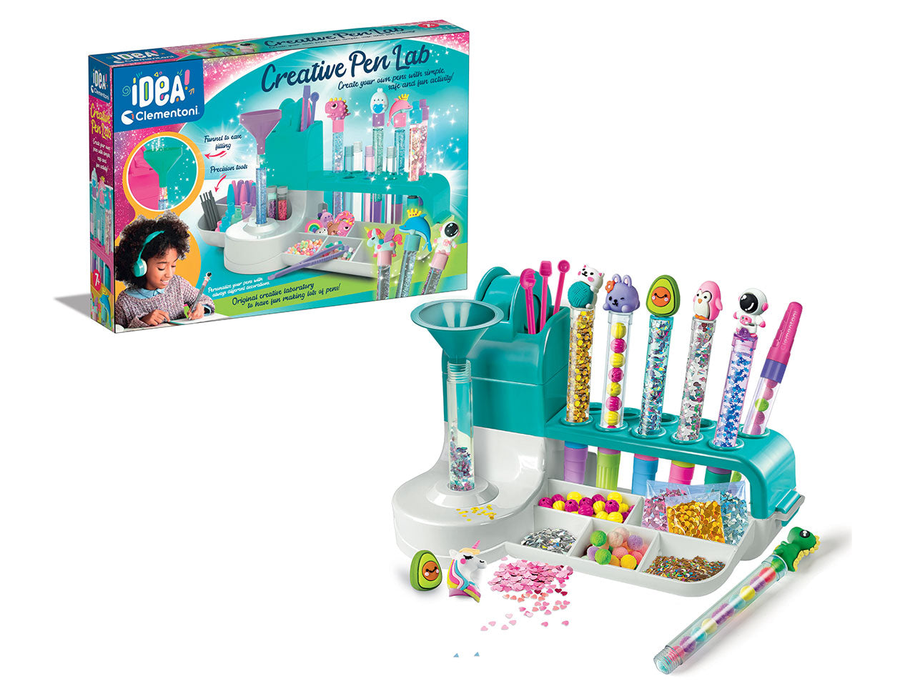 Laboratorio delle Penne Kit Creativo per Penne Colorate - Clementoni