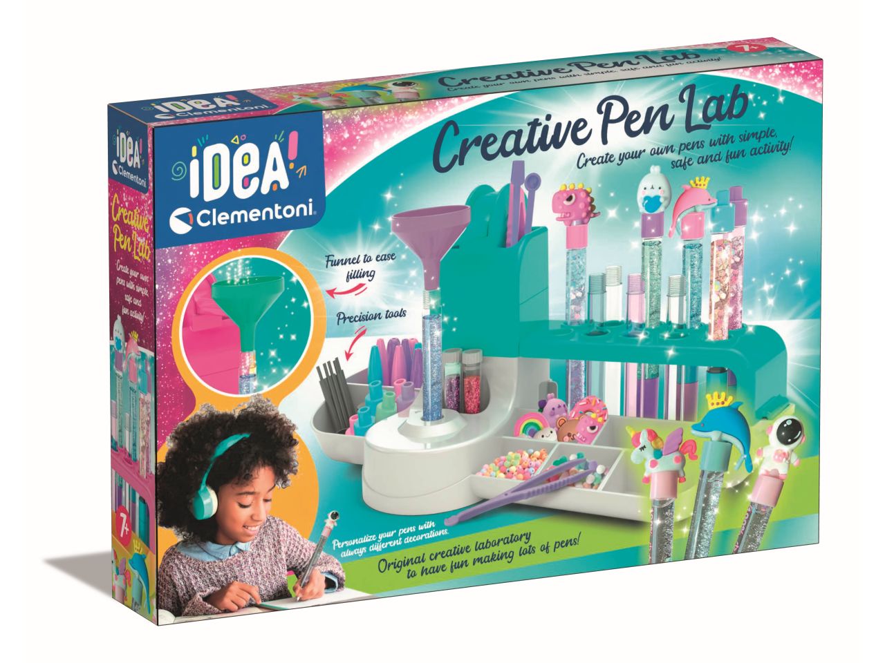 Laboratorio delle Penne Kit Creativo per Penne Colorate - Clementoni