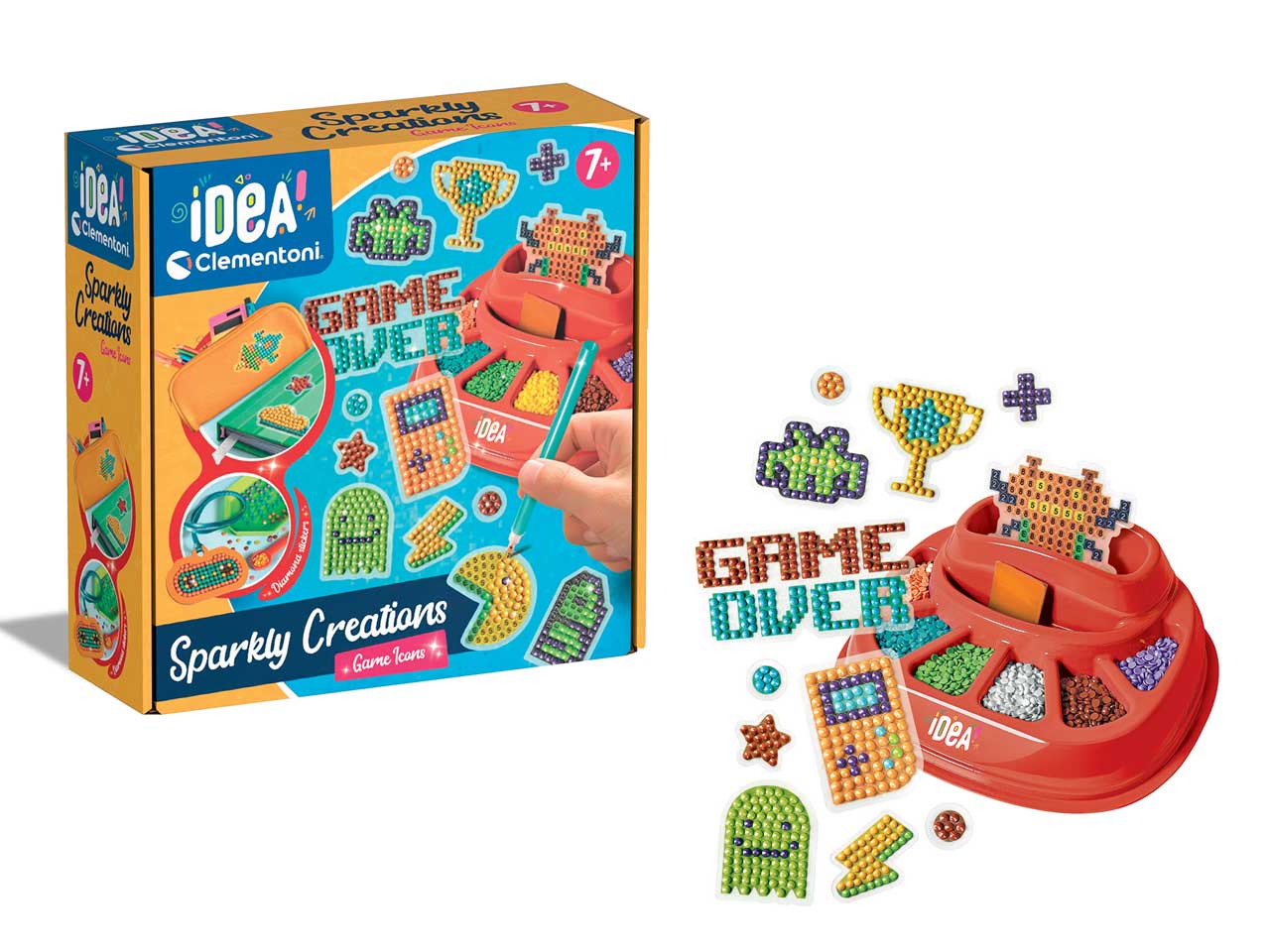 Idea clementoni sparkly creations game icons