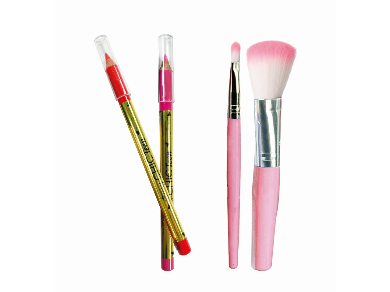 Valigetta Make Up giocattolo Crazy Chic: Il Set Completo per Giovani Make Up Artist, età consigliata: + 9 anni - Clementoni