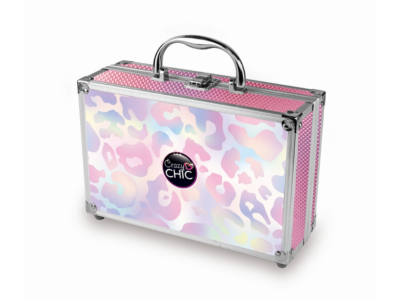 Valigetta Make Up giocattolo Crazy Chic: Il Set Completo per Giovani Make Up Artist, età consigliata: + 9 anni - Clementoni