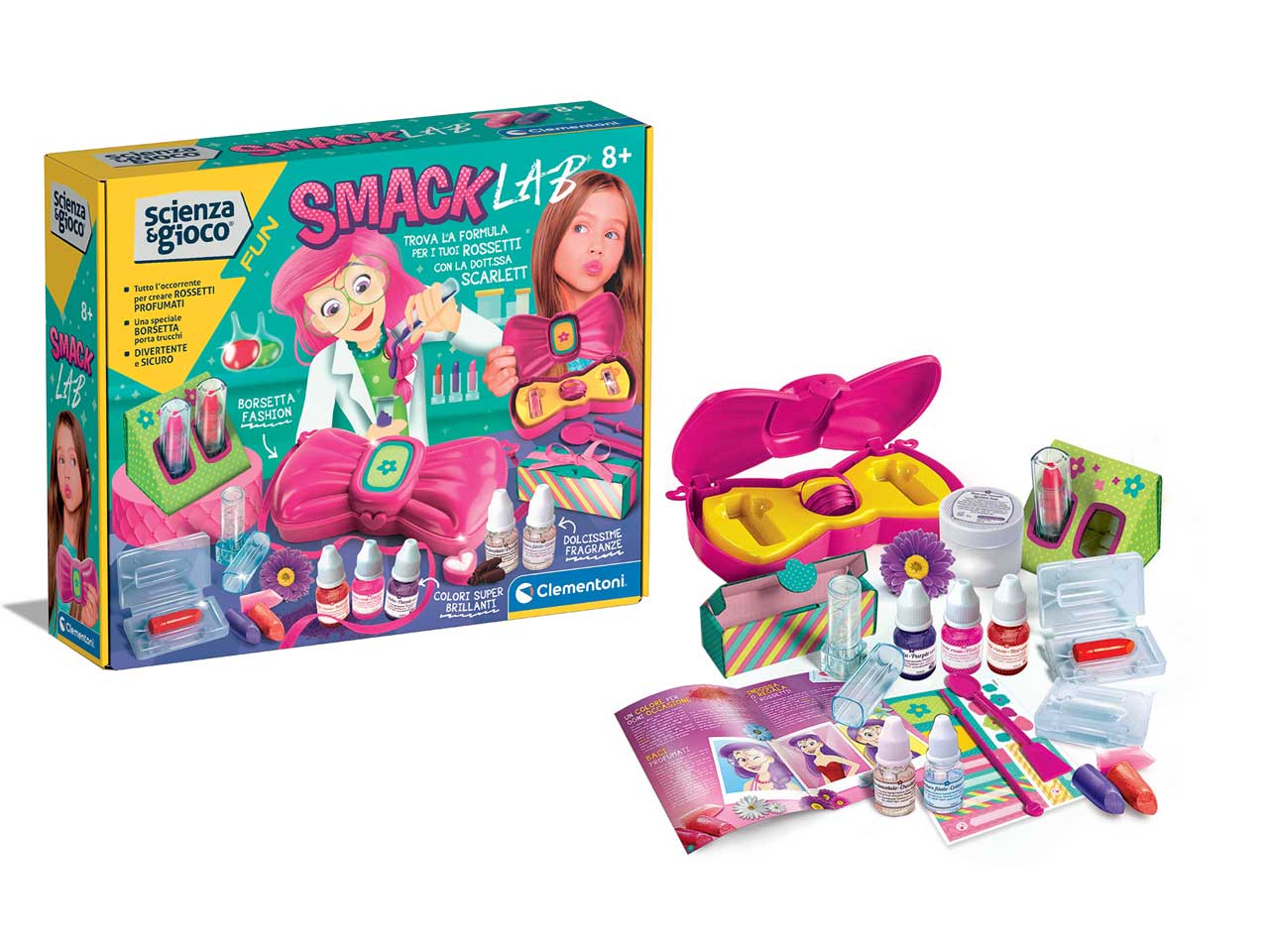 Smack Lab Laboratorio Rossetti Gioco Scientifico - Clementoni