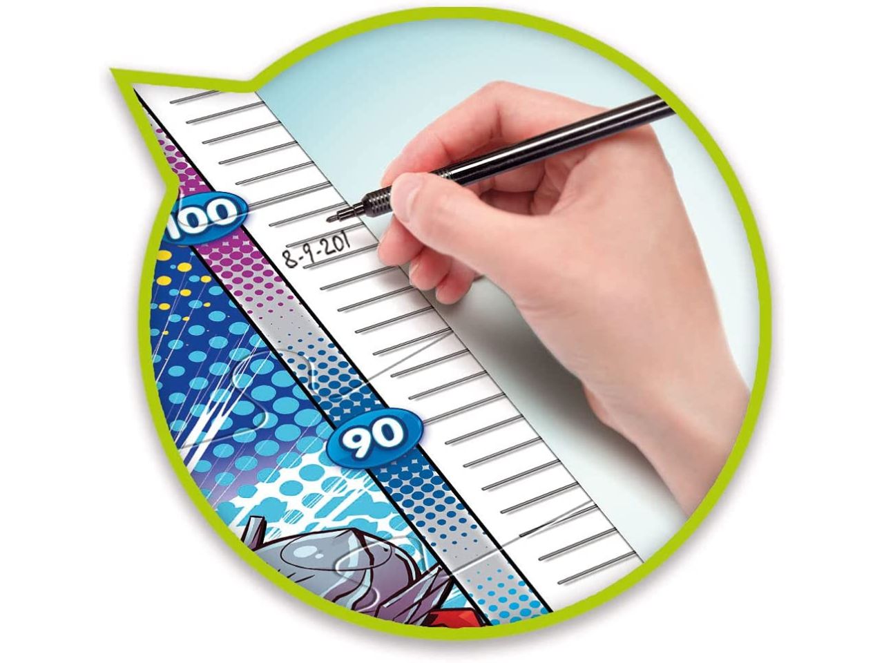 Puzzle measure me super hero 2020