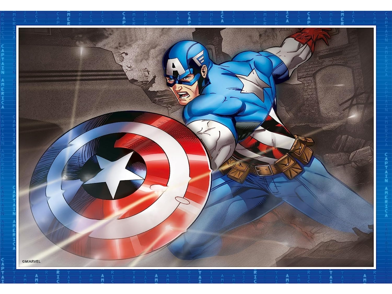Puzzle 4 in 1 marvel