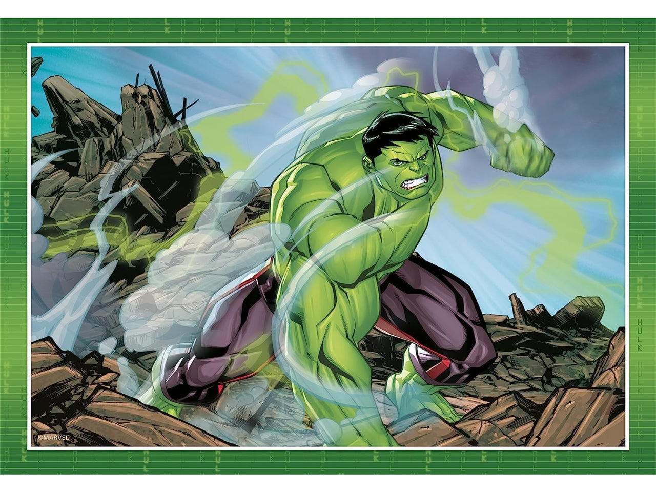 Puzzle 4 in 1 marvel