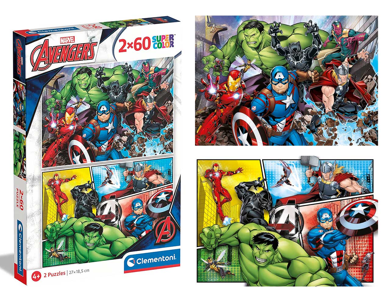 Puzzle 2x60 avengers