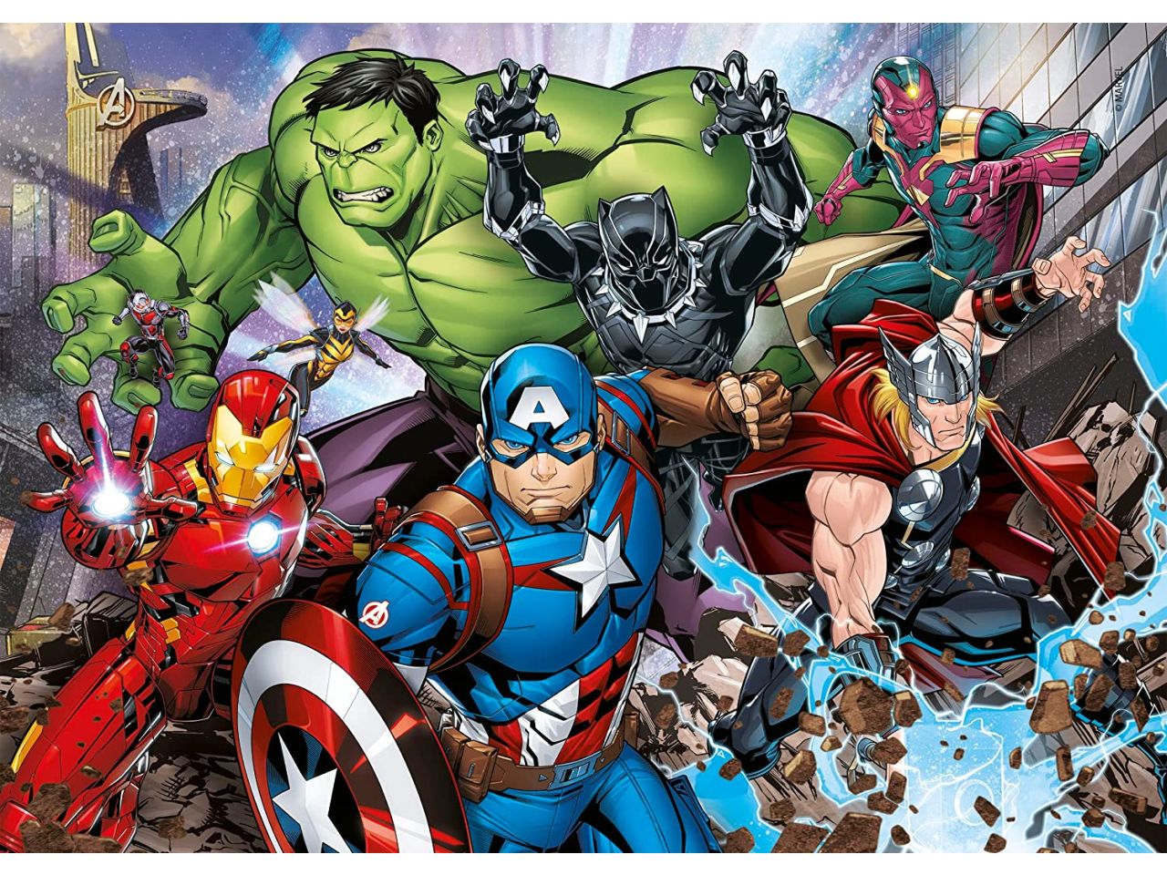 Puzzle 2x60 avengers