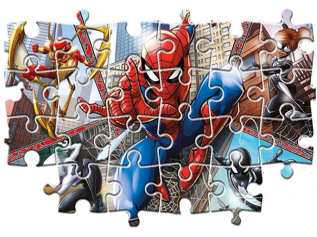 Puzzle 2x60 spiderman