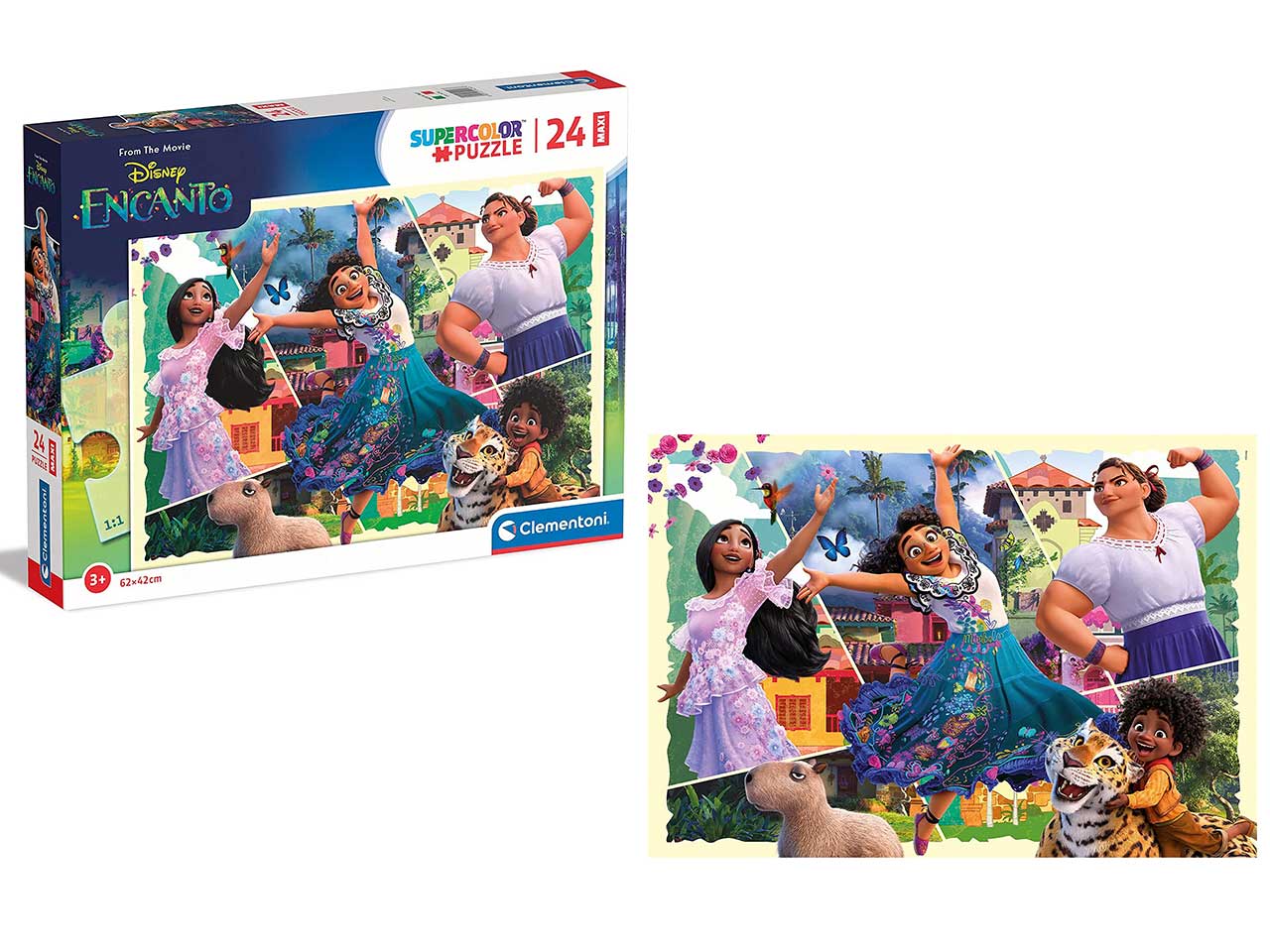 Supercolor Encanto Puzzle Cartoni Animati 24 Pezzi- Clementoni