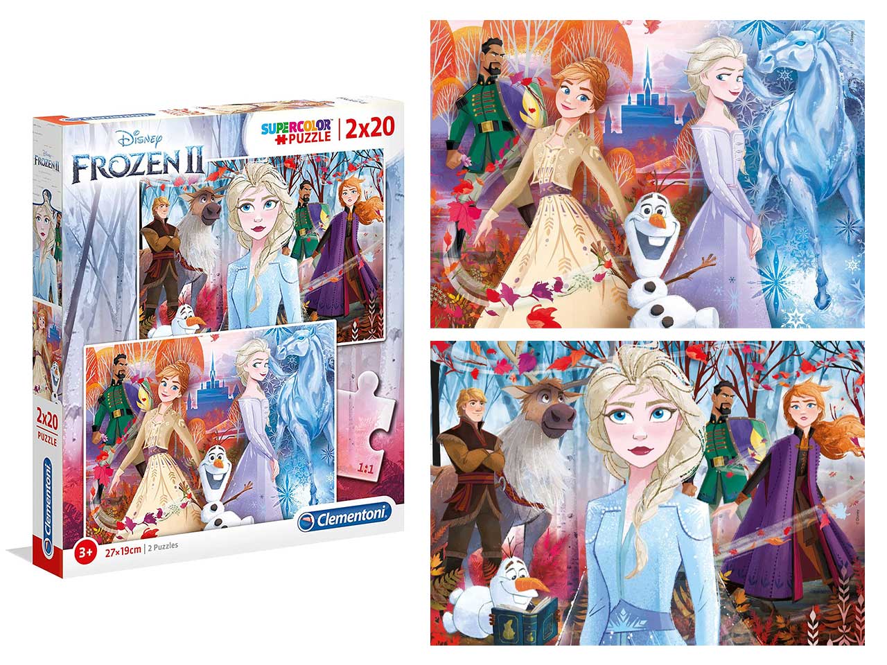 Puzzle 2x20 frozen 2