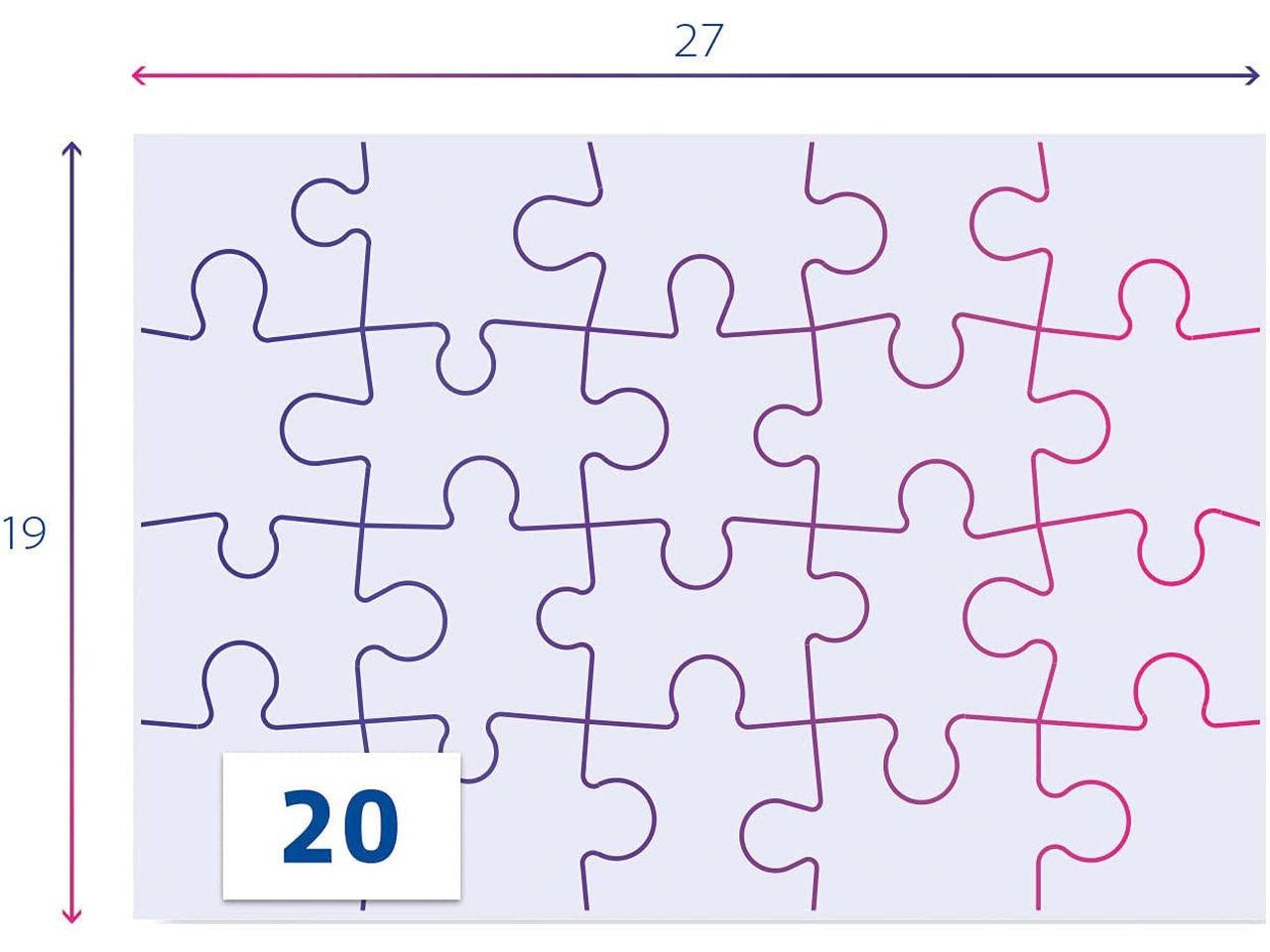 Puzzle 2x20 frozen 2