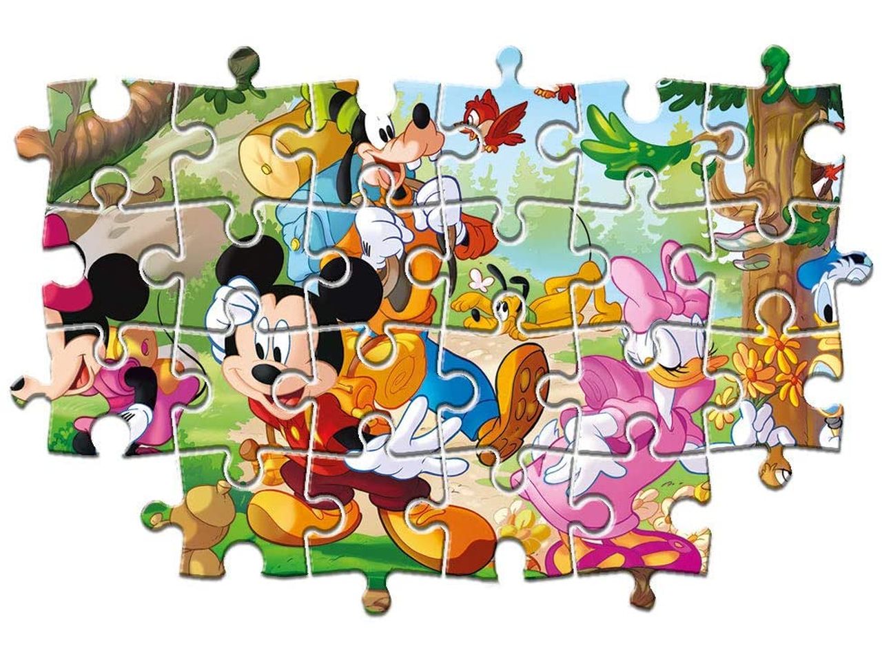 Puzzle 3x48 mickey and friends