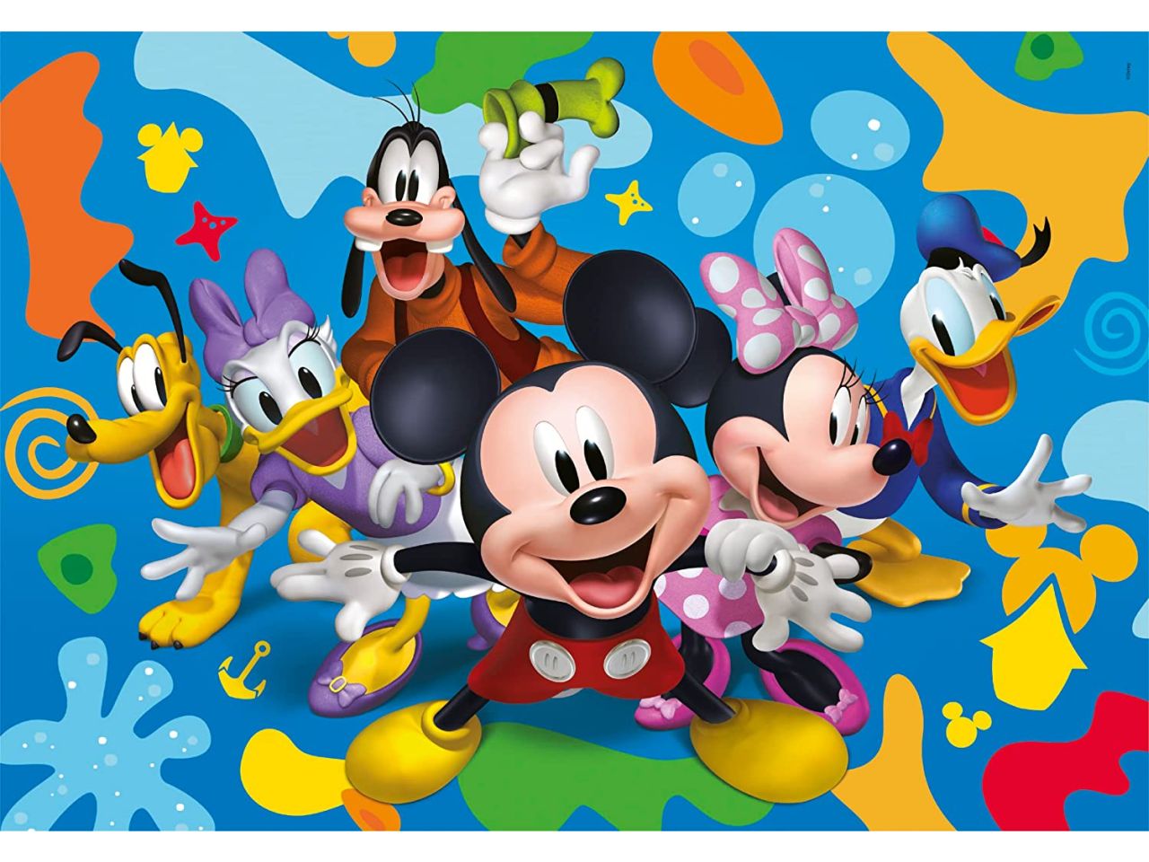 Disney Mickey And Friends Supercolor Friends Puzzle 104 Pezzi - Clementoni