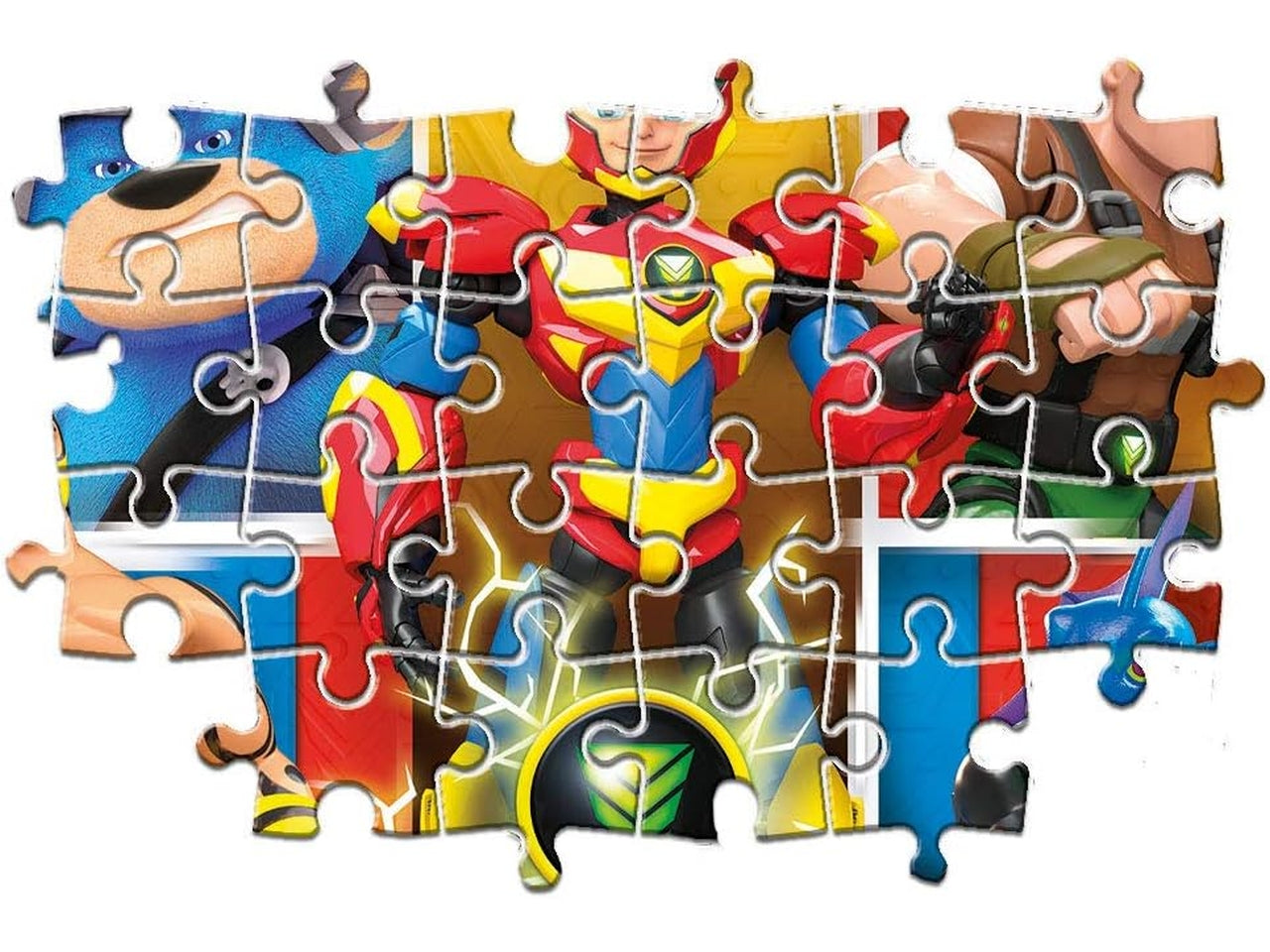 Puzzle 60 pezzi maxi power players 26458