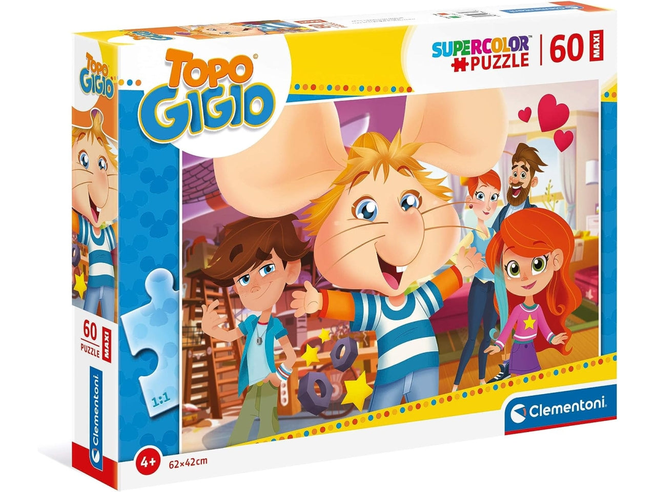Puzzle 60pz maxi topo gigio 26469