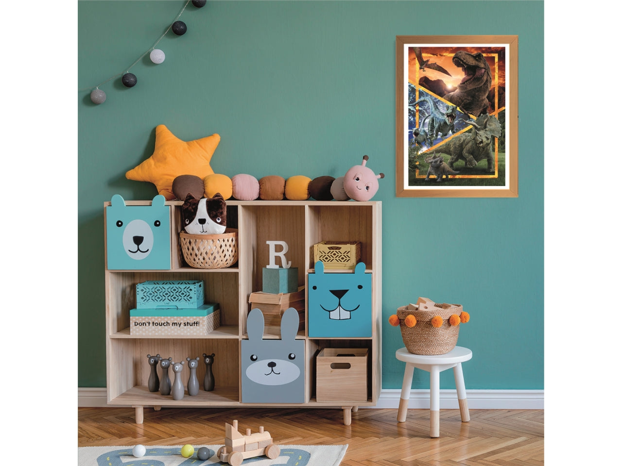 Puzzle da 104 pezzi super jurassic world