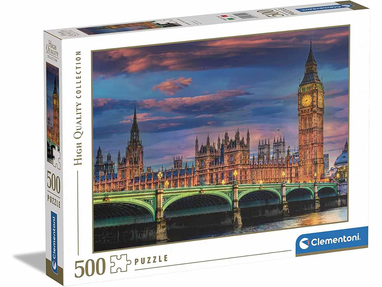 Puzzle 500 Pezzi Londra Parliament - Clementoni