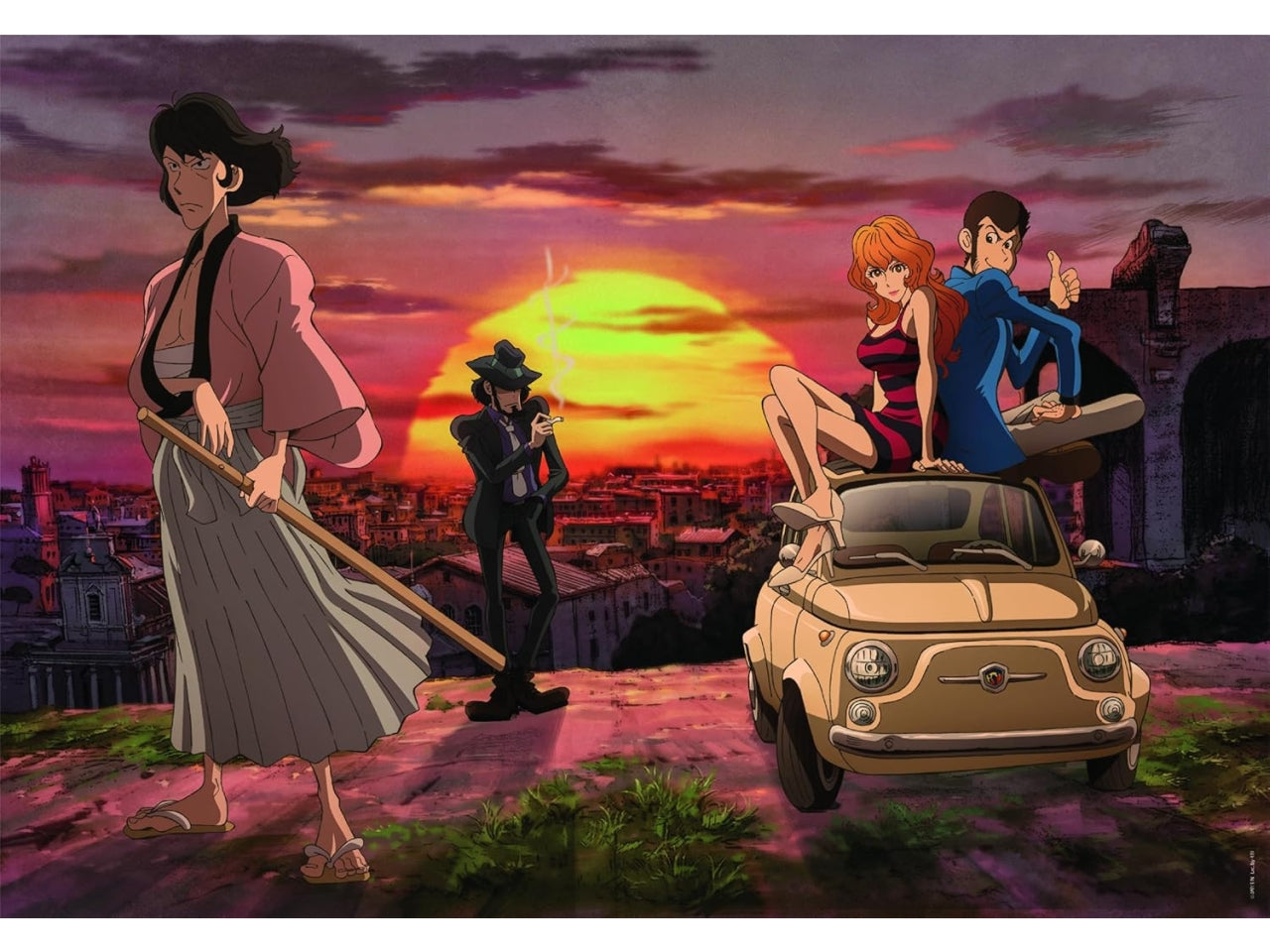 Puzzle 1000 pezzi lupin iii - 1