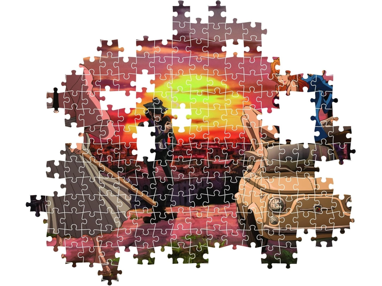 Puzzle 1000 pezzi lupin iii - 1