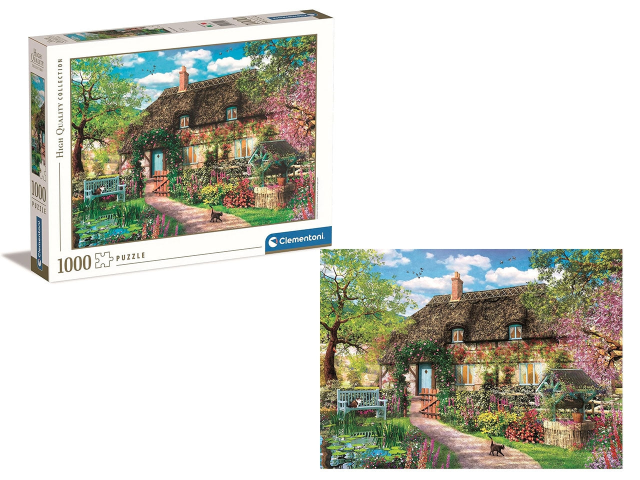 Puzzle 1000 pezzi hqc the old cottage 2020