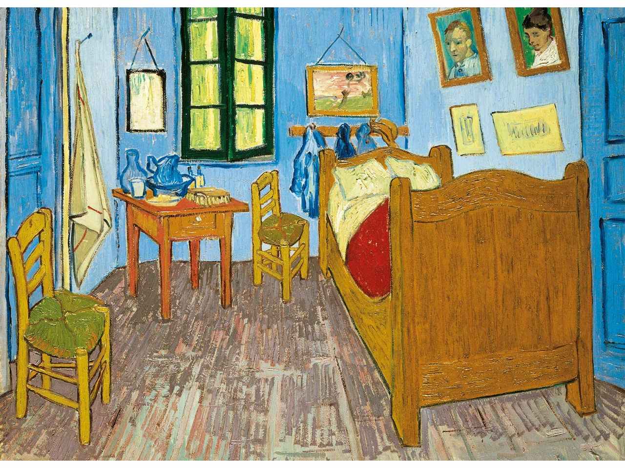 Puzzle 1000 pezzi museum chambre arles v.gogh 39616