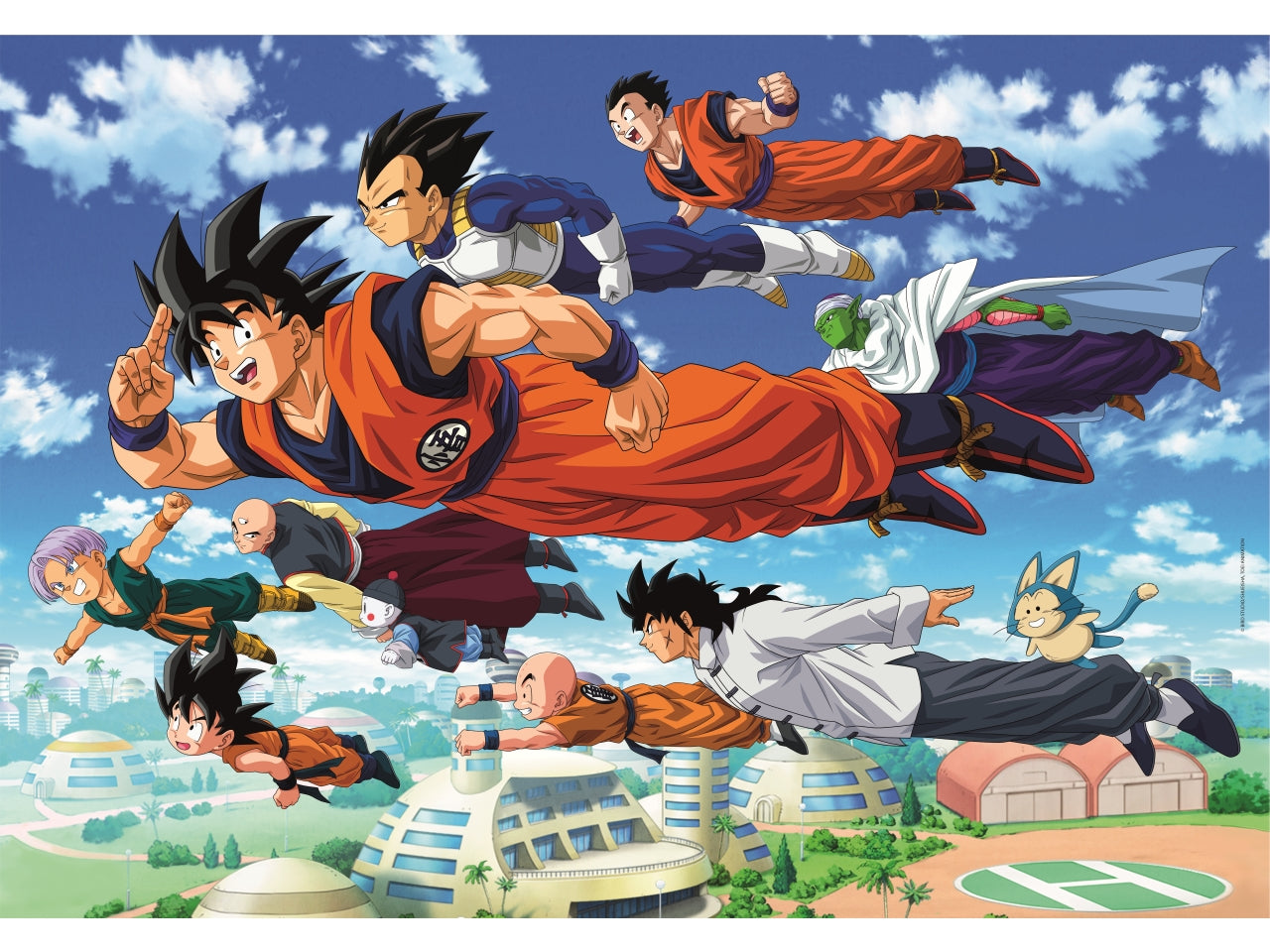 Puzzle anime 1000 pezzi dragon ball