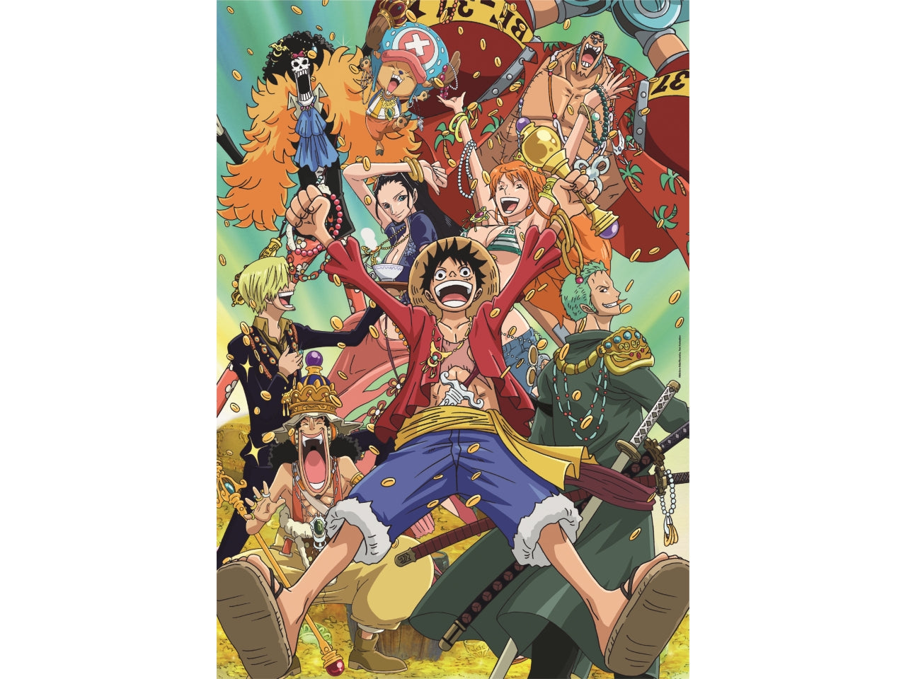 One Piece 2 Puzzle 1000 pezzi - Clementoni