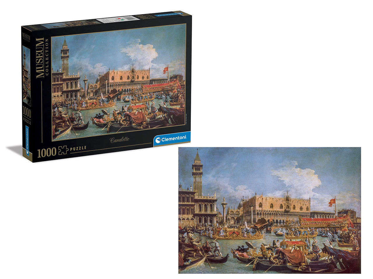 Puzzle da 1000 pezzi museum canaletto, "the return o