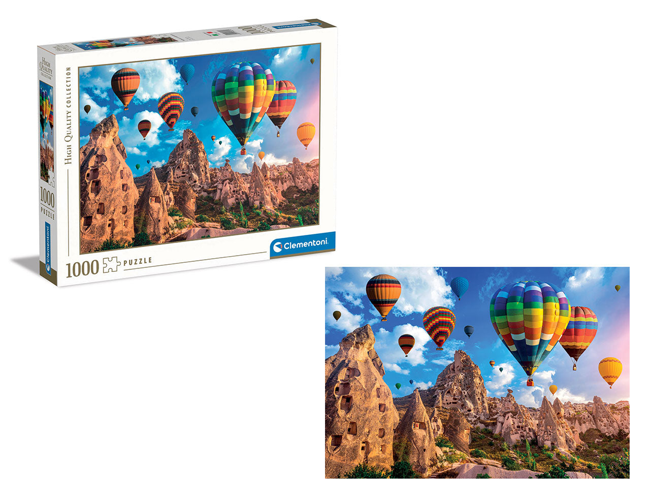 Puzzle da 1000 pezzi hqc balloons in cappadocia 2024