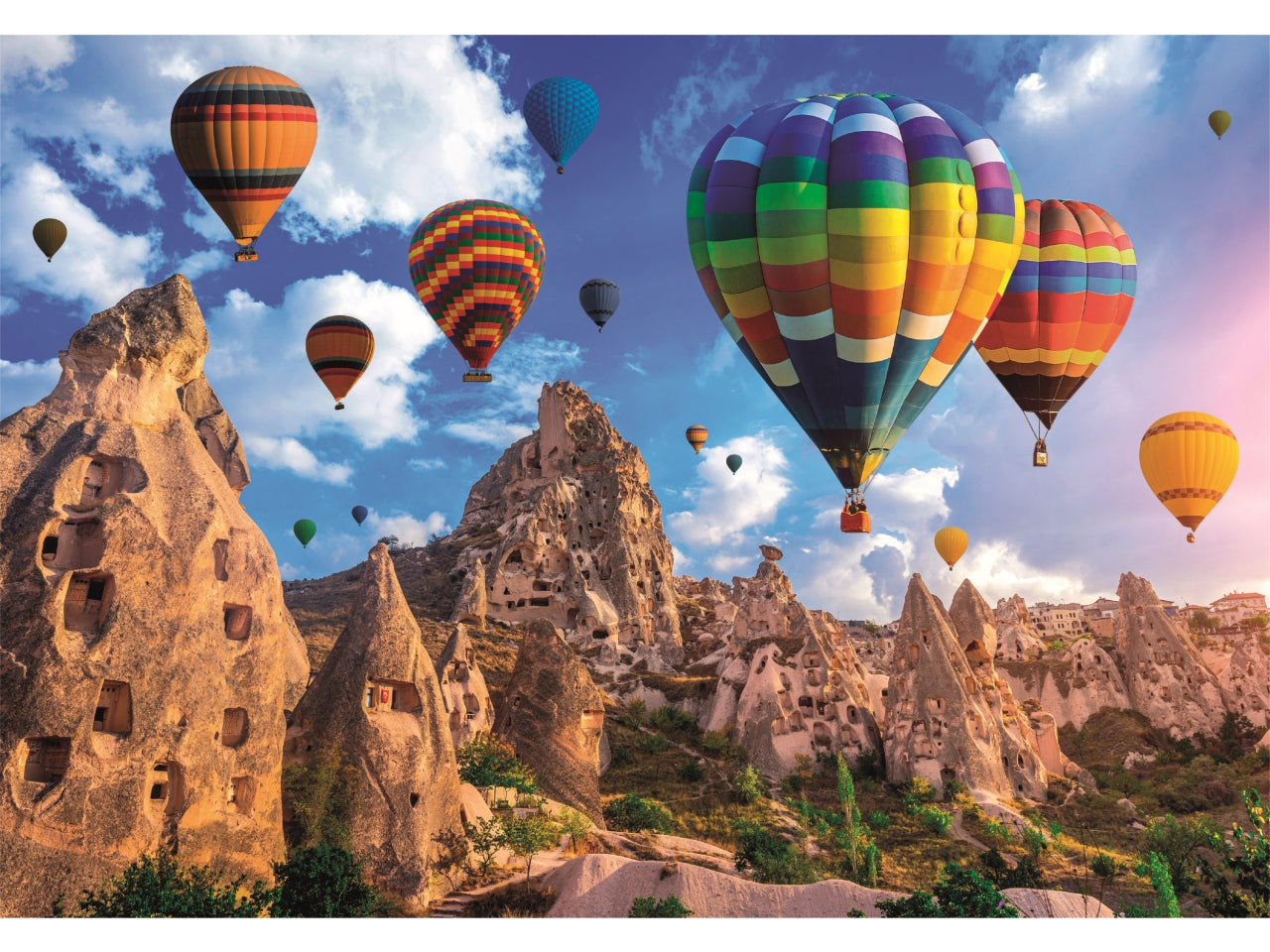 Puzzle da 1000 pezzi hqc balloons in cappadocia 2024
