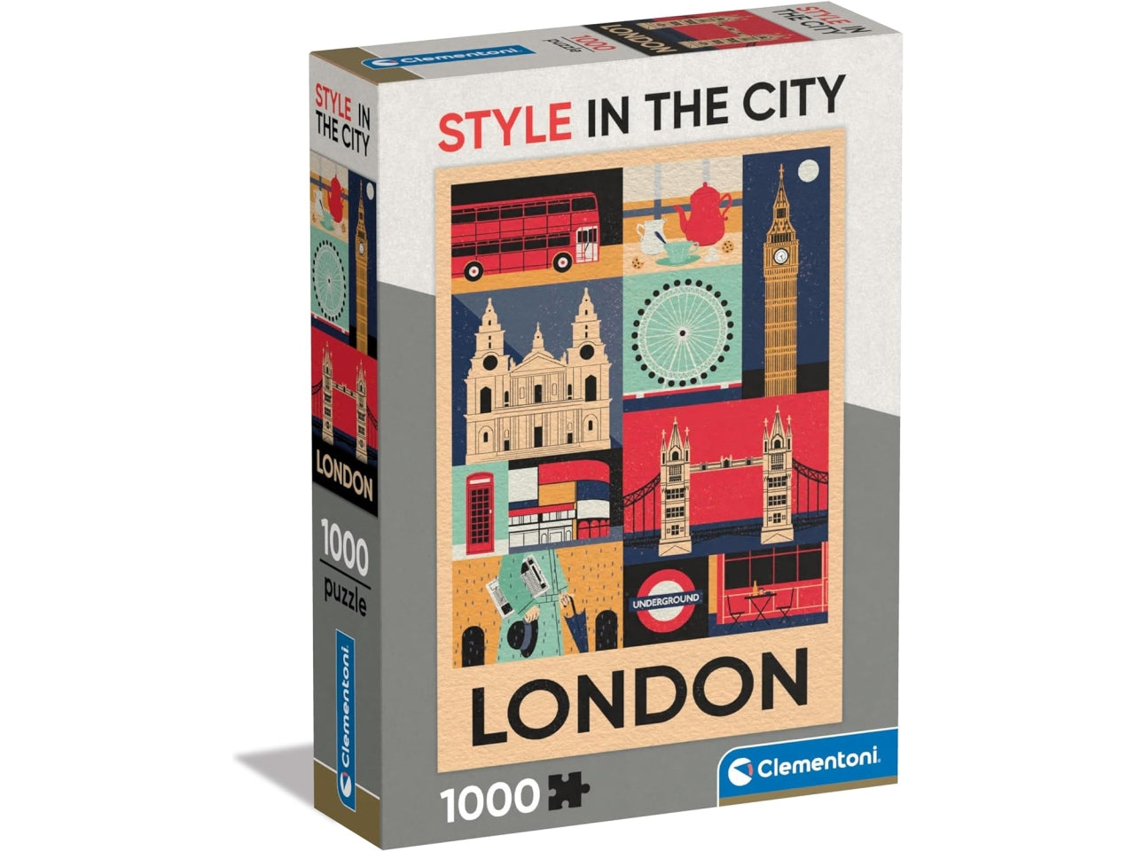 Puzzle 1000 pezzi style in the city london