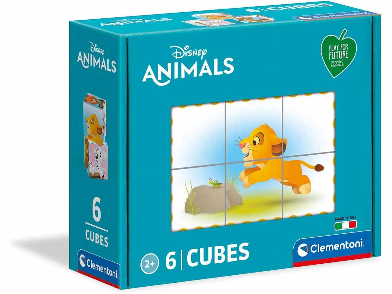 Disney animal friends puzzle cubi 6 pezzi 4
