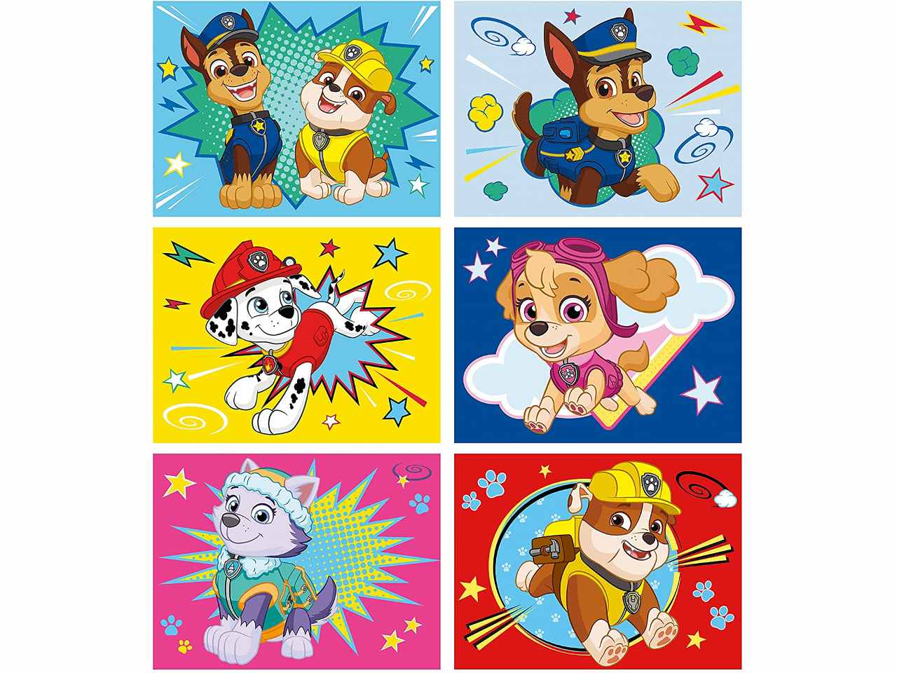 Paw patrol puzzle cubi 12 pezzi 45008.4