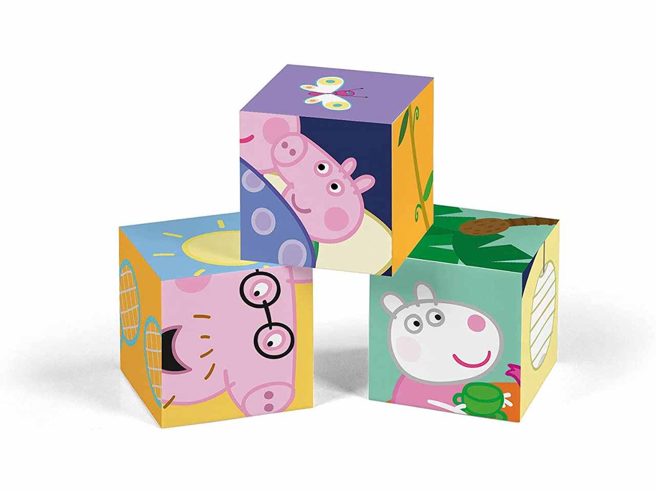 Peppa pig puzzle cubi 12pz 45009.1