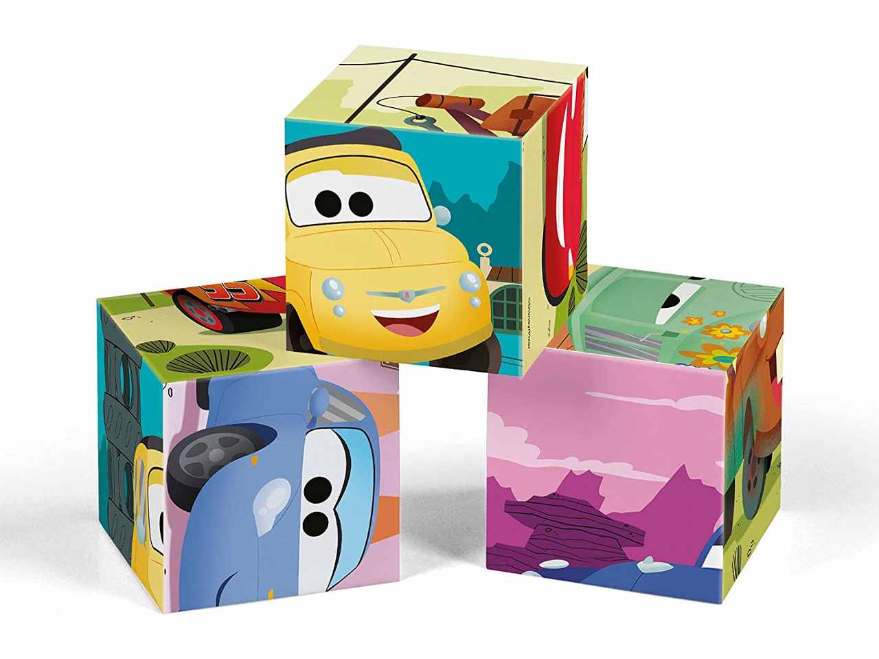 Cars puzzle cubi 12 pezzi 45011.4
