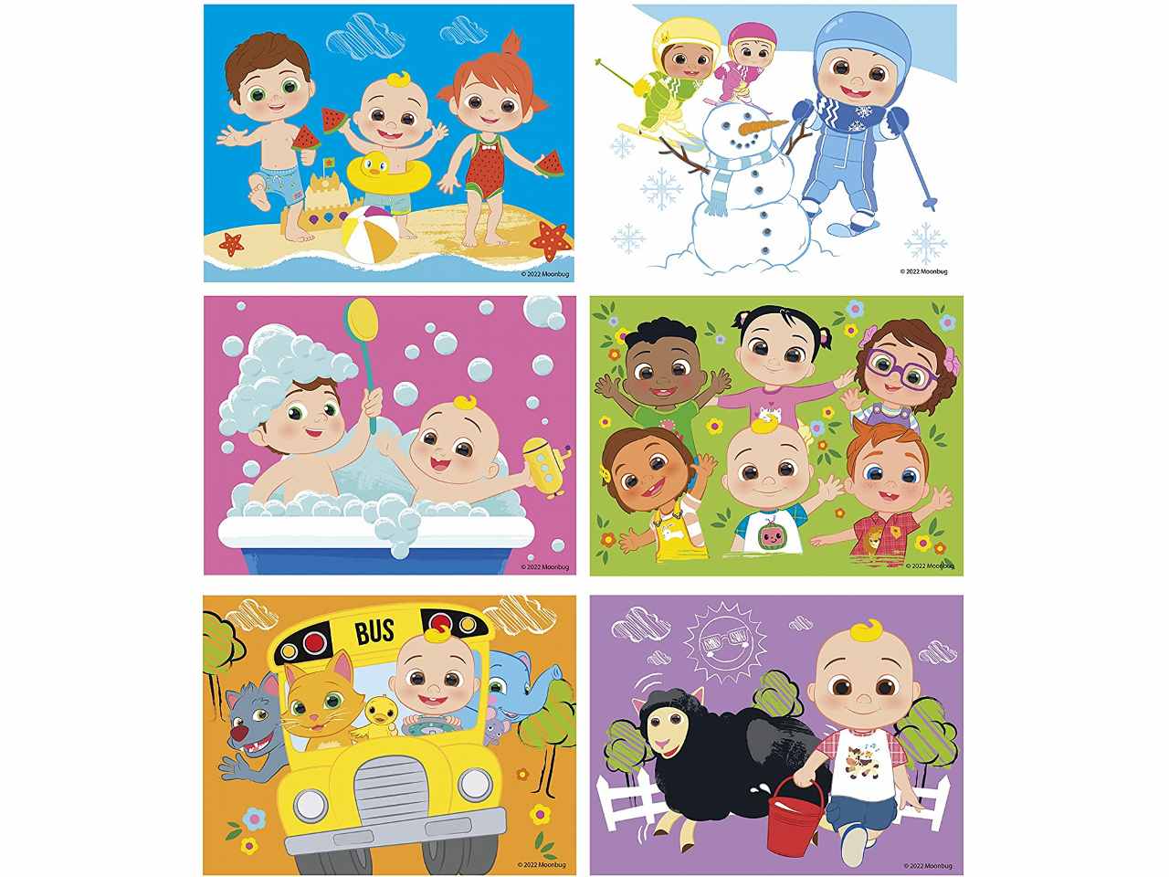 Cocomelon puzzle cubi 12pz 45013.8