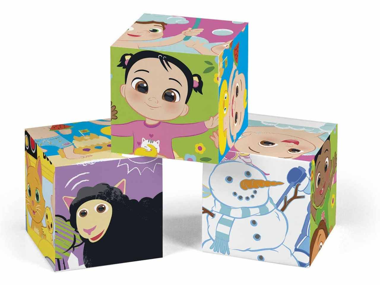 Cocomelon puzzle cubi 12pz 45013.8