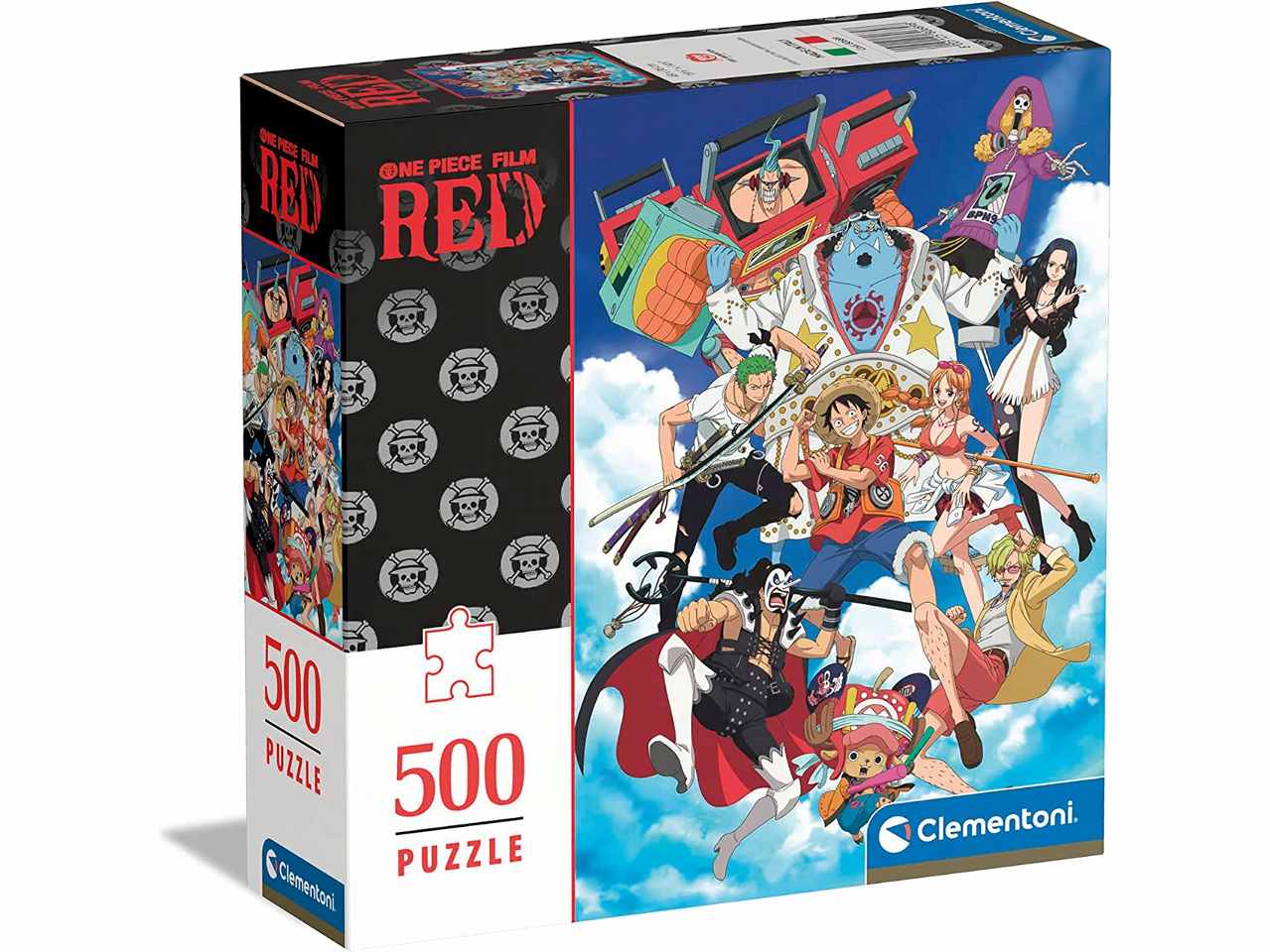 Puzzle 500 pezzi one piece red 80689