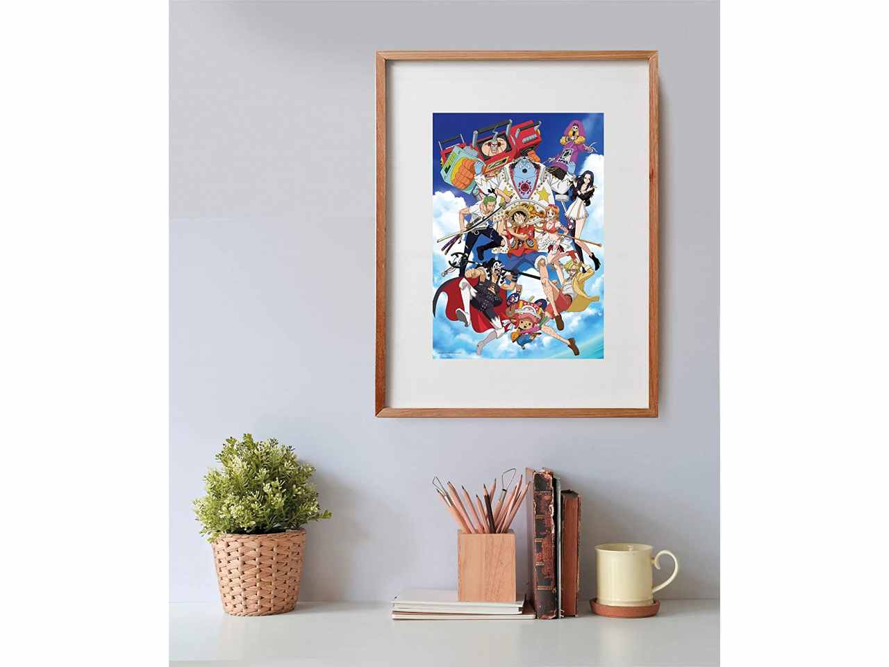 Puzzle 500 pezzi one piece red 80689