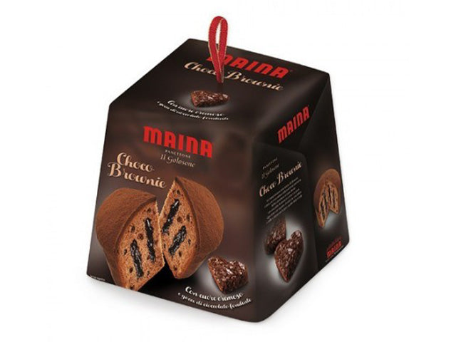 MAINA PANETTONE IL GOLOSONE CHOCO BROWNIE 750GR