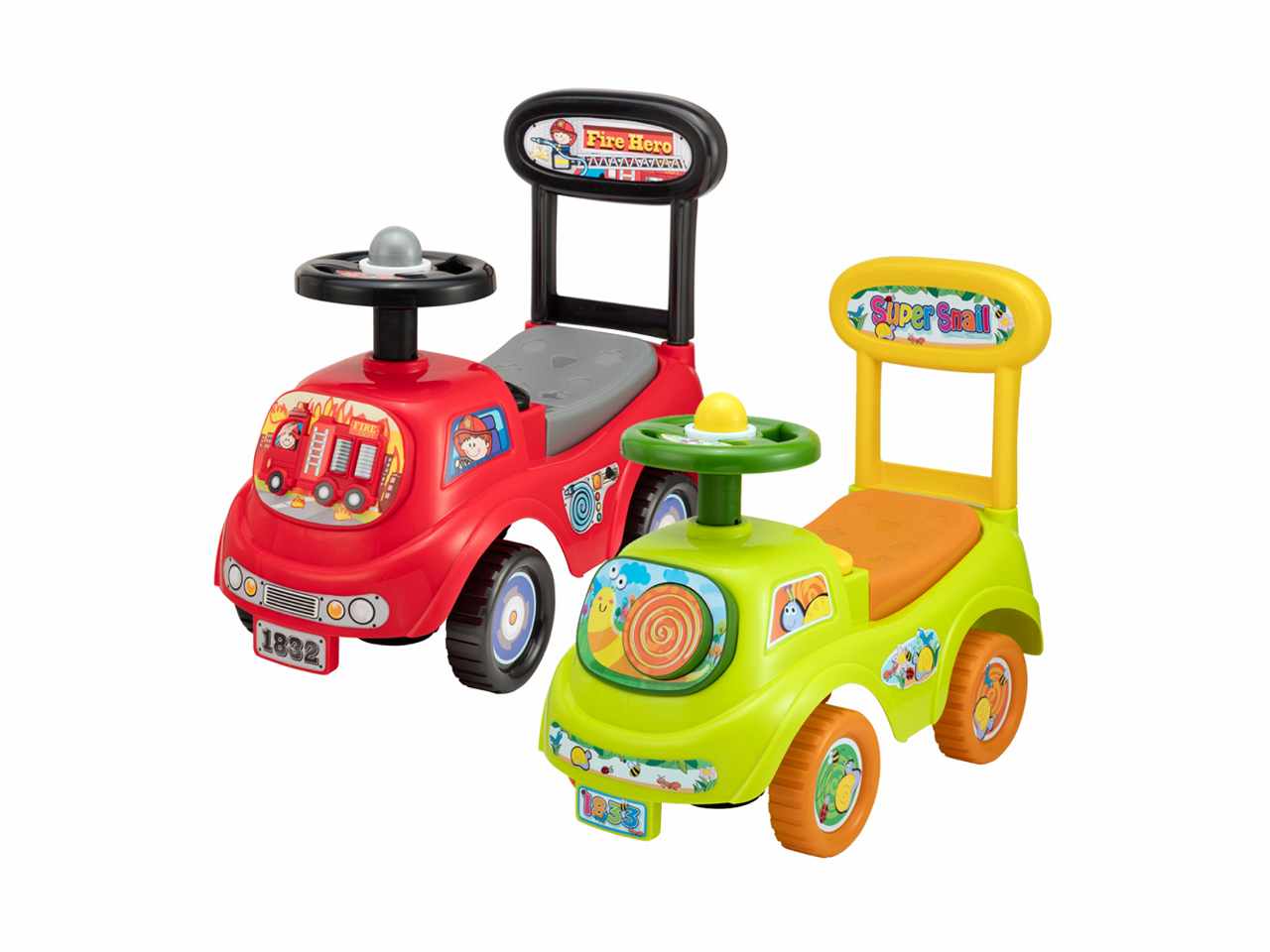 Primi passi ride- on rosso